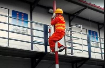 应急逃生杆 工程建设中的生命安全屏障